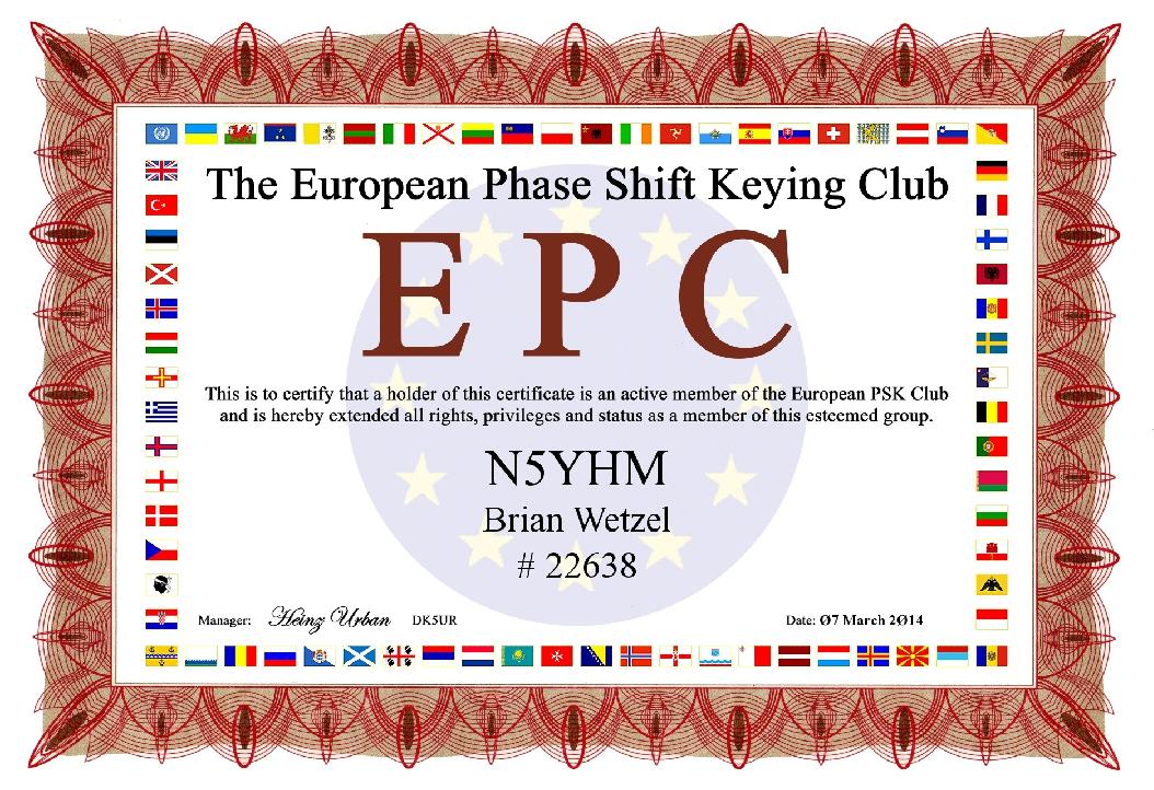 Eorupean Phase Shift Club